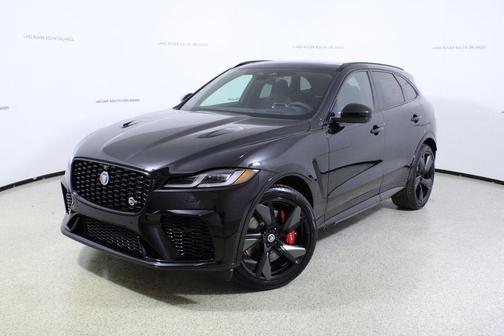 Black 2026 Jaguar F-PACE SVR P550 AWD Automatic