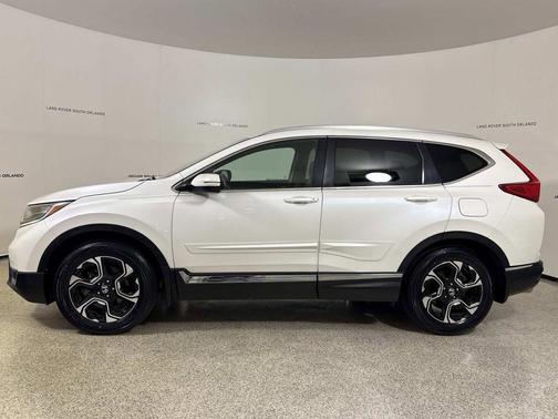 Obsidian Blue Pearl 2017 Honda CR-V Touring