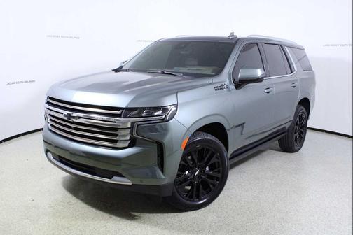 Silver Sage Metallic 2023 Chevrolet Tahoe 4WD High Country SUV