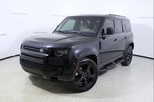 Santorini Black Metallic 2026 Land Rover Defender P400 X-Dynamic SE SUV