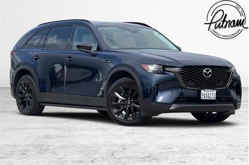 Deep Crystal Blue Mica 2025 Mazda CX-90 PHEV Premium Sport