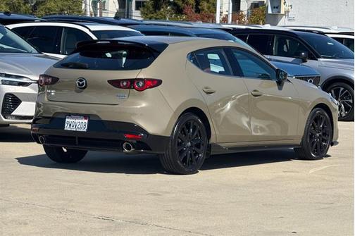 Zircon Sand Metallic 2025 Mazda Mazda3 2.5 Turbo AWD
