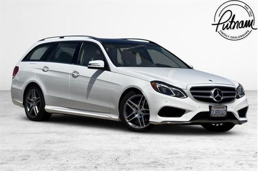Polar White 2015 Mercedes-Benz E-Class 4MATIC
