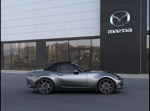 Machine Gray Metallic 2026 Mazda MX-5 Miata Grand Touring
