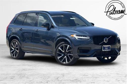 Denim Blue Metallic 2023 Volvo XC90 Recharge Plug-In Hybrid T8 Ultimate Dark Theme 7-Seater