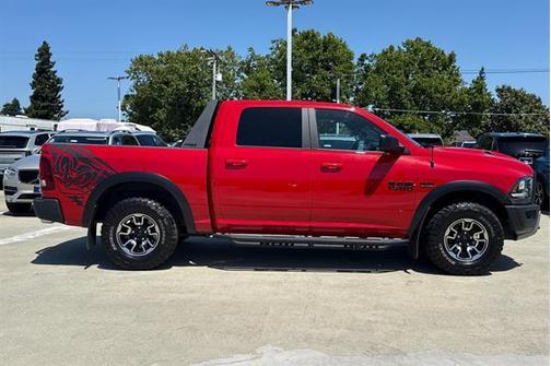 Flame Red Clearcoat 2017 RAM 1500 Rebel