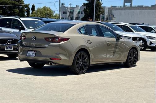 Zircon Sand Metallic 2025 Mazda Mazda3 2.5 Turbo AWD