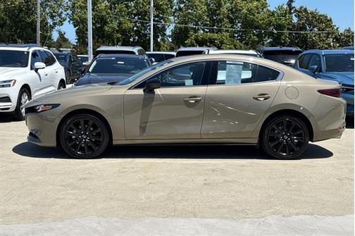 Zircon Sand Metallic 2025 Mazda Mazda3 2.5 Turbo AWD