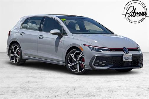 Moonstone Gray 2025 Volkswagen Golf GTI 2.0T SE DSG