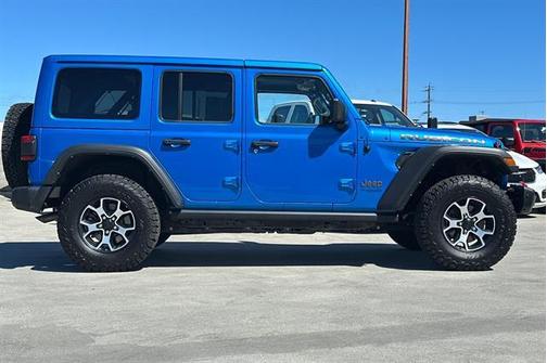 Hydro Blue Pearlcoat 2021 Jeep Wrangler Unlimited Rubicon