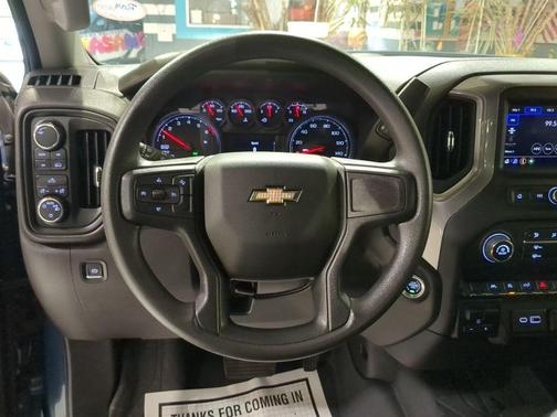 Lakeshore Blue 2024 Chevrolet Silverado 1500 Custom