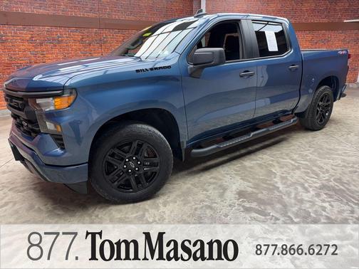 Lakeshore Blue 2024 Chevrolet Silverado 1500 Custom