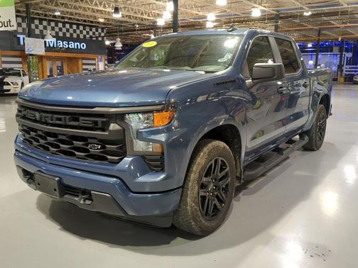 Lakeshore Blue 2024 Chevrolet Silverado 1500 Custom