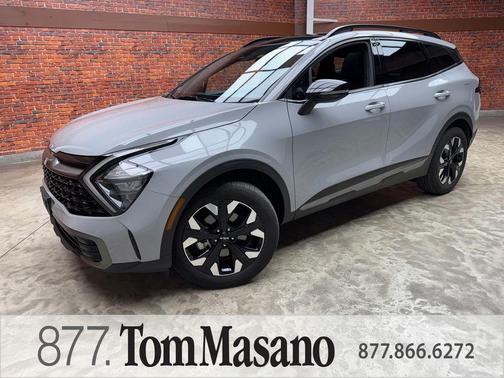 Gray 2023 Kia Sportage X-Line