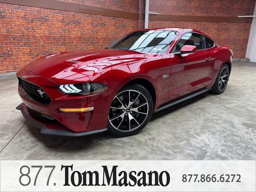 Red Metallic 2022 Ford Mustang EcoBoost Premium