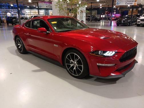 Red Metallic 2022 Ford Mustang EcoBoost Premium