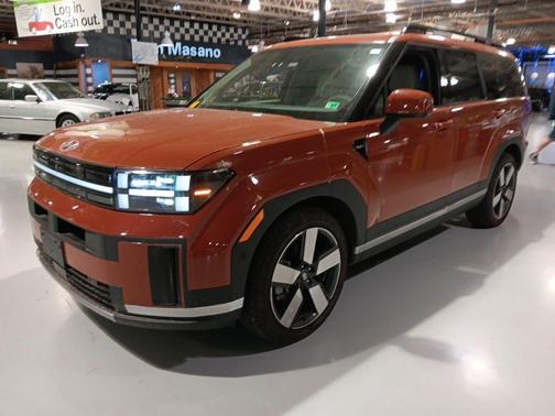 Orange 2025 Hyundai SANTA FE HEV Limited