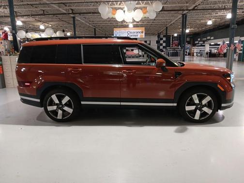 Orange 2025 Hyundai SANTA FE HEV Limited
