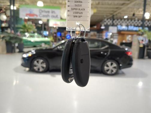 Black 2020 Nissan Sentra SV