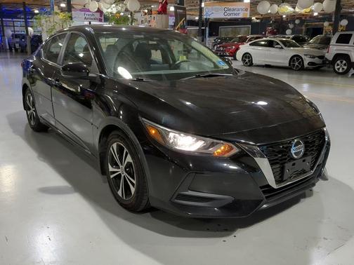 Black 2020 Nissan Sentra SV