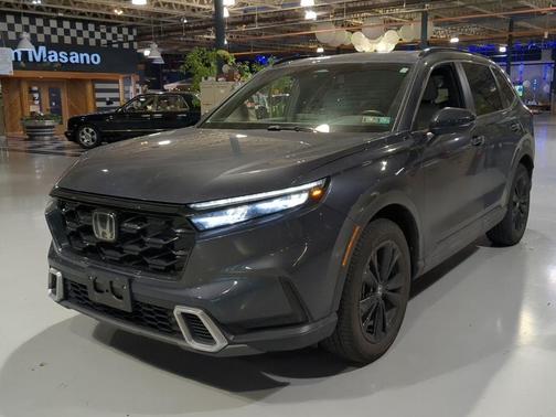Gray 2025 Honda CR-V Hybrid Sport Touring