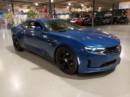 Riverside Blue Metallic 2019 Chevrolet Camaro 1LT