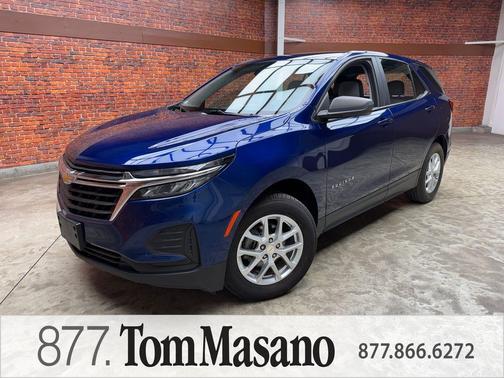 Blue 2022 Chevrolet Equinox LS