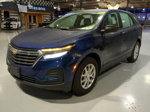 Blue 2022 Chevrolet Equinox LS