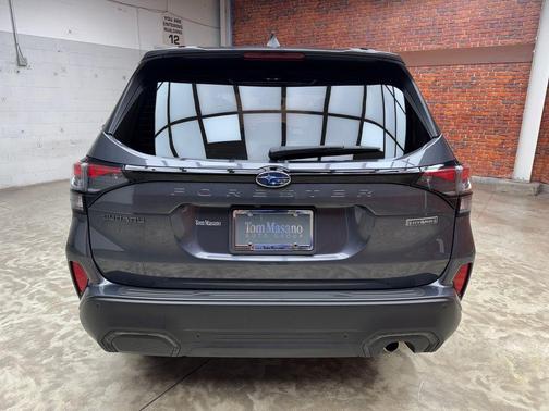 Gray Metallic 2025 Subaru Forester Hybrid Touring