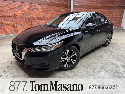 Black 2023 Nissan Sentra SV
