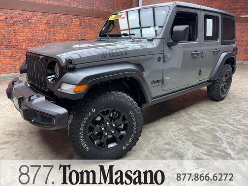 Sting Gray Clearcoat 2022 Jeep Wrangler Unlimited Sport