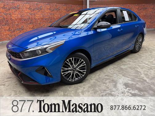 Blue 2023 Kia Forte GT-Line
