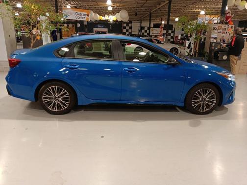 Blue 2023 Kia Forte GT-Line