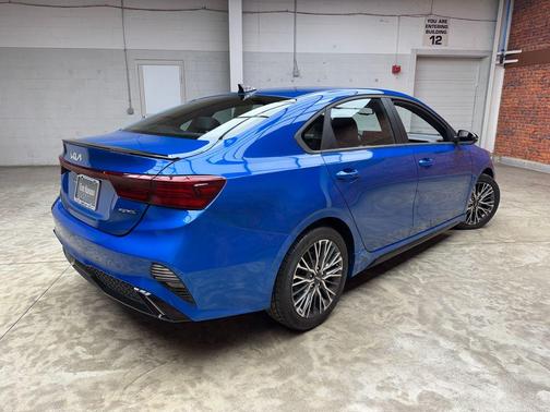 Blue 2023 Kia Forte GT-Line