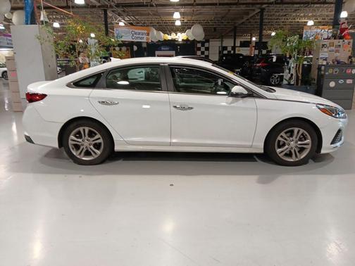 Quartz White Pearl 2019 Hyundai SONATA SEL