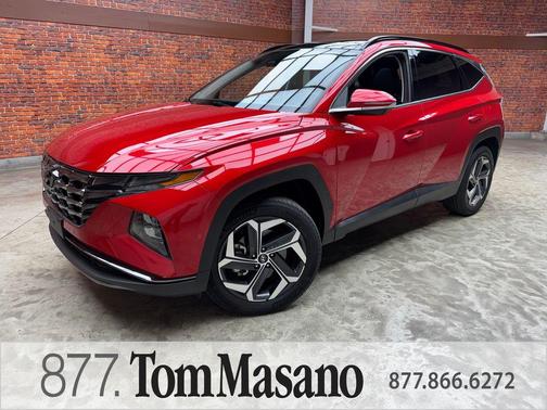 Calypso Red 2023 Hyundai TUCSON Limited