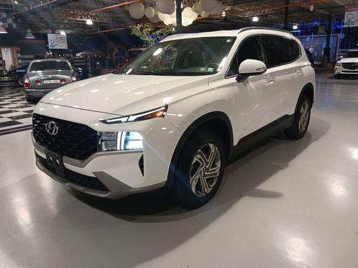 White Pearl 2023 Hyundai SANTA FE SEL