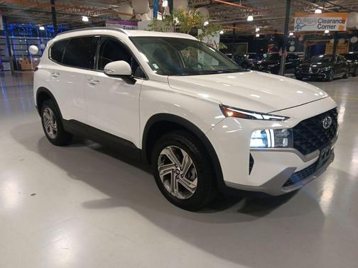 White Pearl 2023 Hyundai SANTA FE SEL