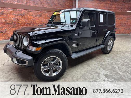 Black Clearcoat 2021 Jeep Wrangler Unlimited Sahara