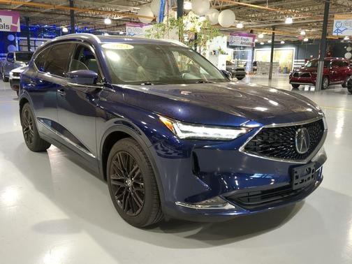 Blue 2023 Acura MDX Advance