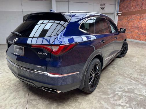 Blue 2023 Acura MDX Advance