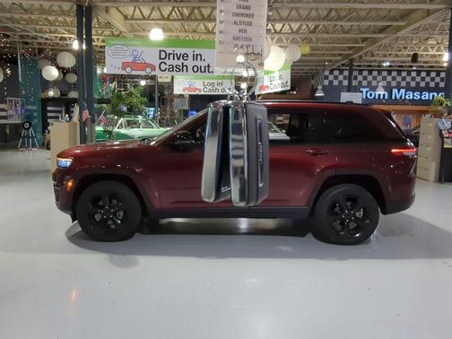 Velvet Red Pearlcoat 2022 Jeep Grand Cherokee Altitude