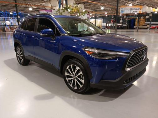 Blue 2023 Toyota Corolla Cross XLE