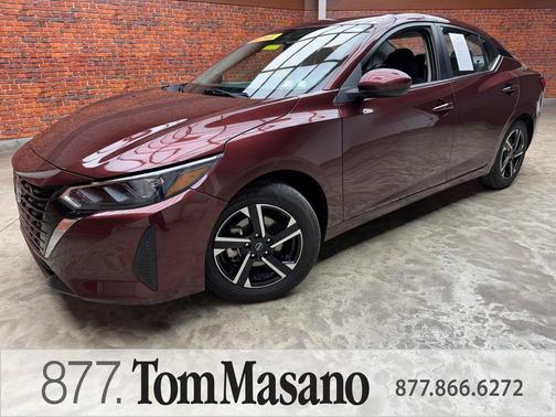 Rosewood Metallic 2024 Nissan Sentra SV