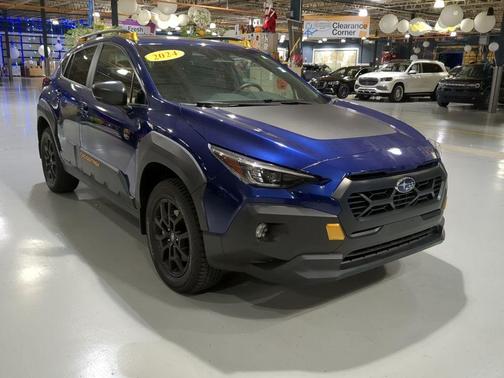 Sapphire Blue Pearl 2024 Subaru Crosstrek Wilderness