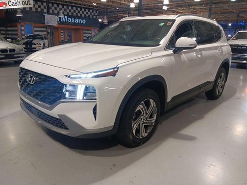 White Pearl 2023 Hyundai SANTA FE SEL
