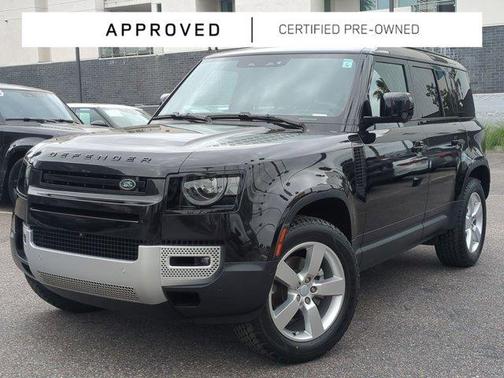 Santorini Black 2023 Land Rover Defender 110 S