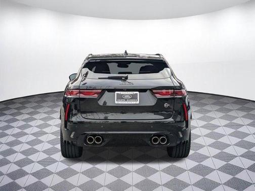 Santorini Black 2026 Jaguar F-PACE SVR 575 Edition