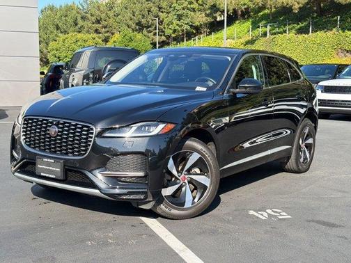 Santorini Black 2021 Jaguar F-PACE S