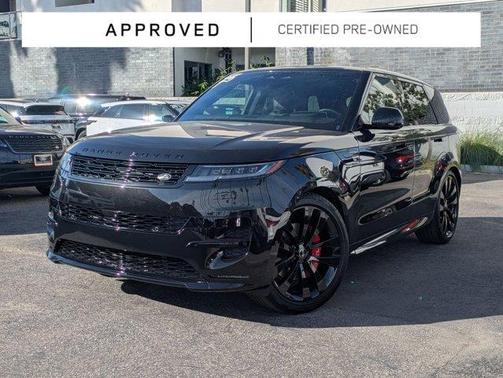 Santorini Black 2025 Land Rover Range Rover Sport P400 Dynamic SE